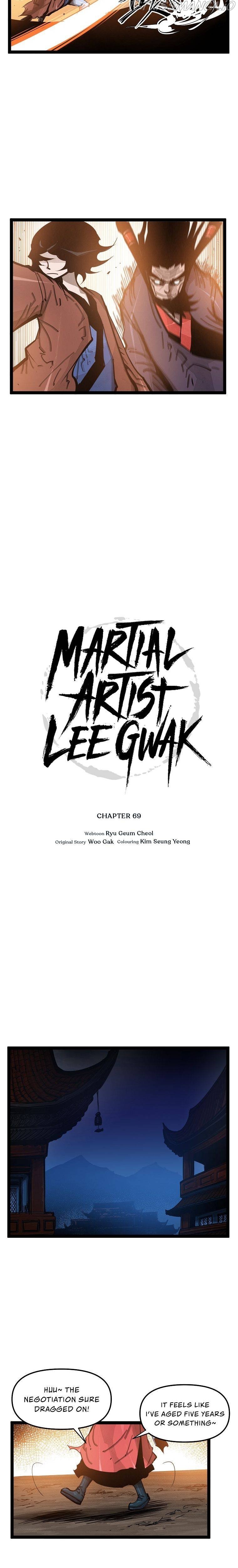 Martial Artist Lee Gwak Chapter 69 - page 6