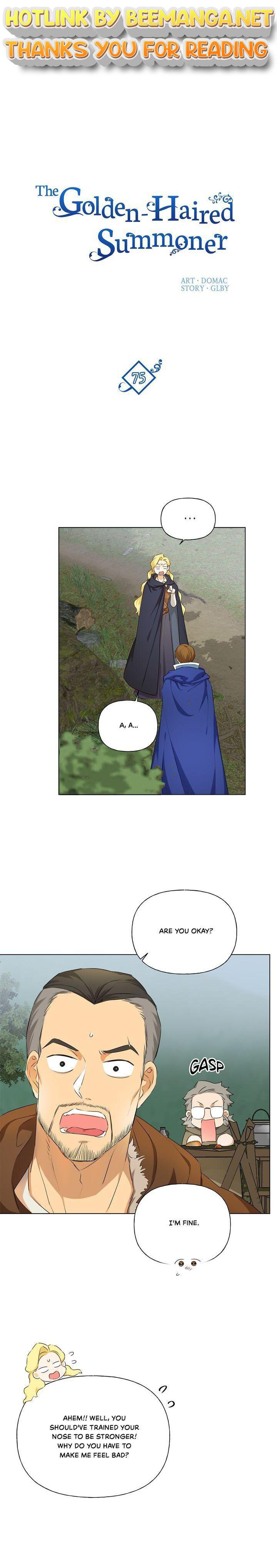 The Golden Haired Elementalist Chapter 75 - page 1