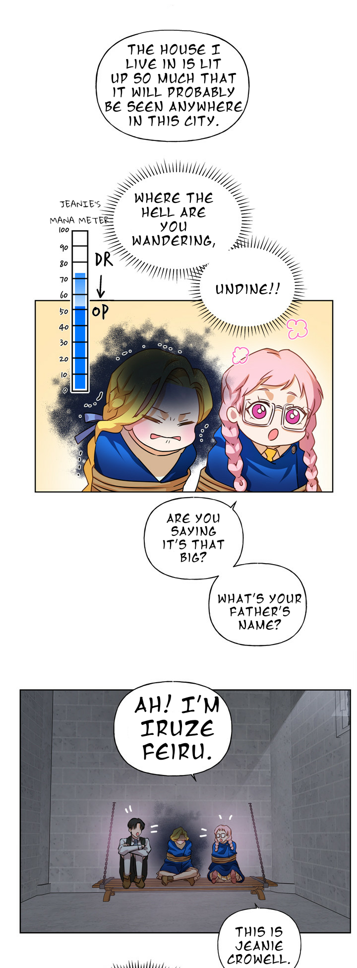 The Golden Haired Elementalist Chapter 31 - page 47