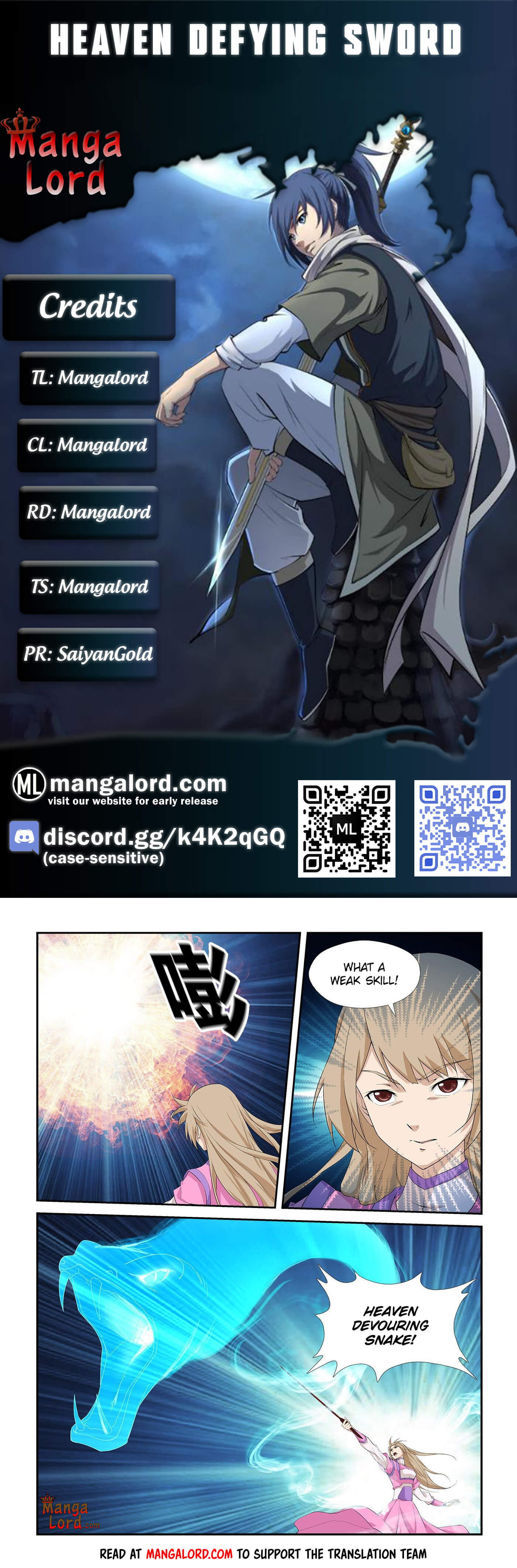 Heaven Defying Sword chapter 259 - page 1