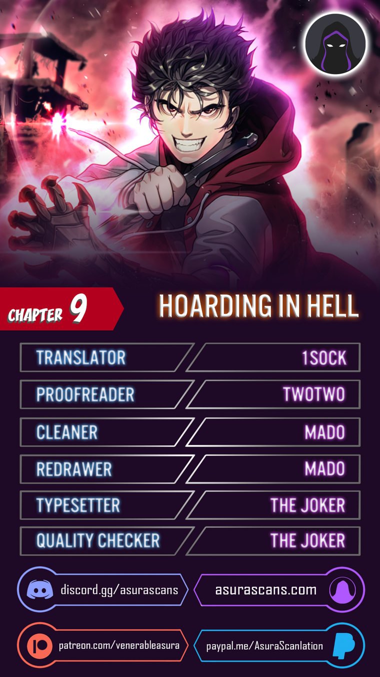 Hoarding in Hell Chapter 9 - page 1