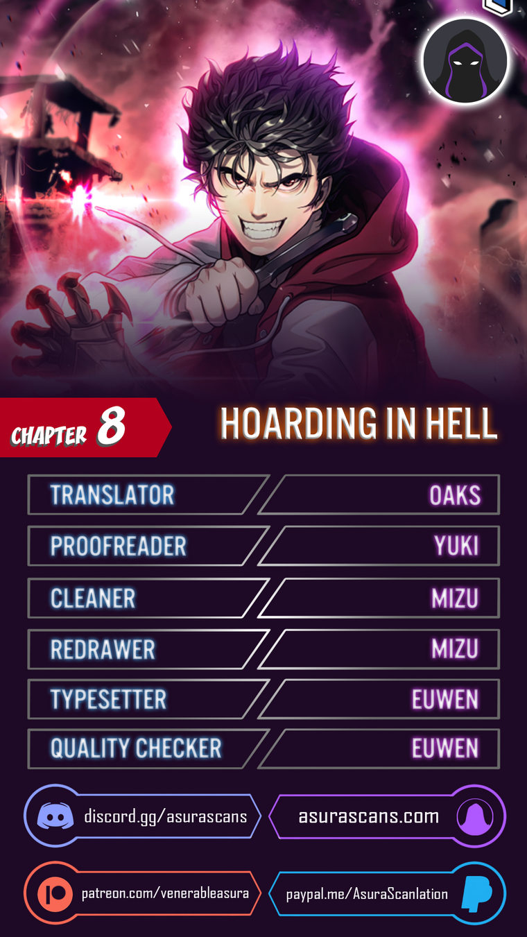 Hoarding in Hell Chapter 8 - page 1