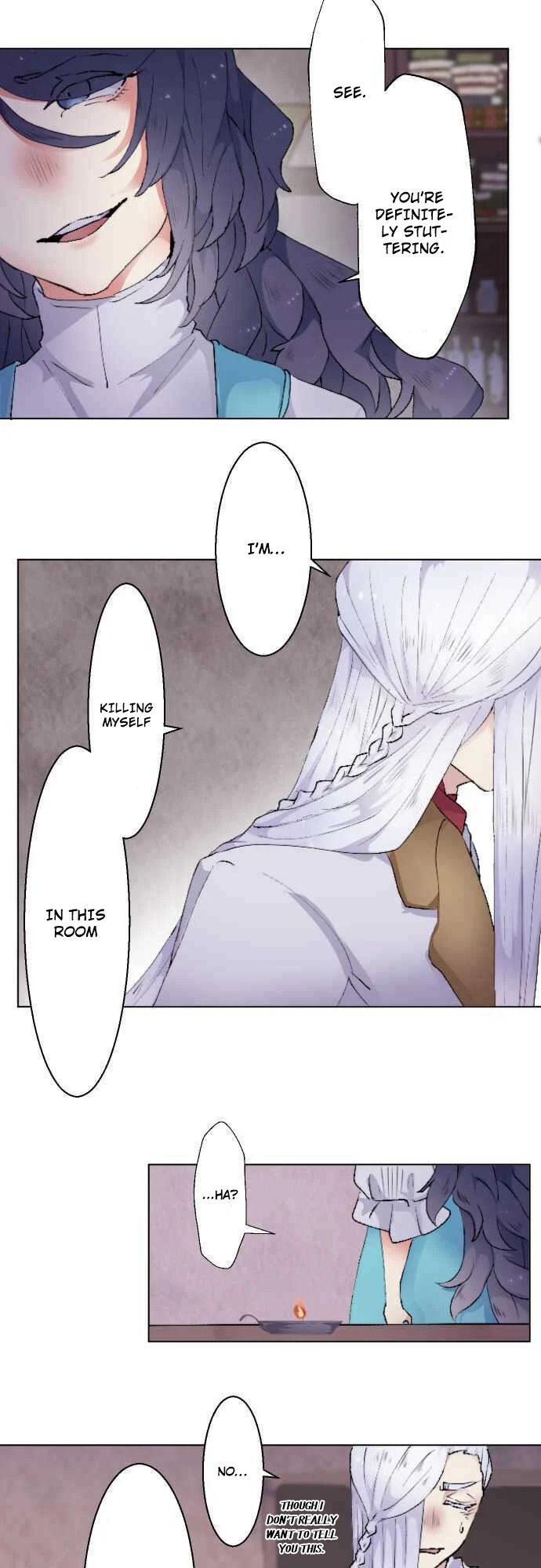 The Slave Girl and the Vampire with a Death Wish Chapter 9 - page 8