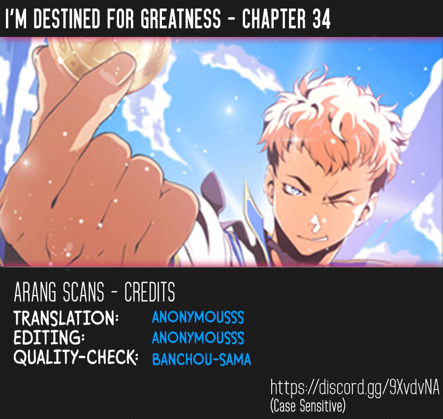 I’m Destined For Greatness! chapter 34 - page 1