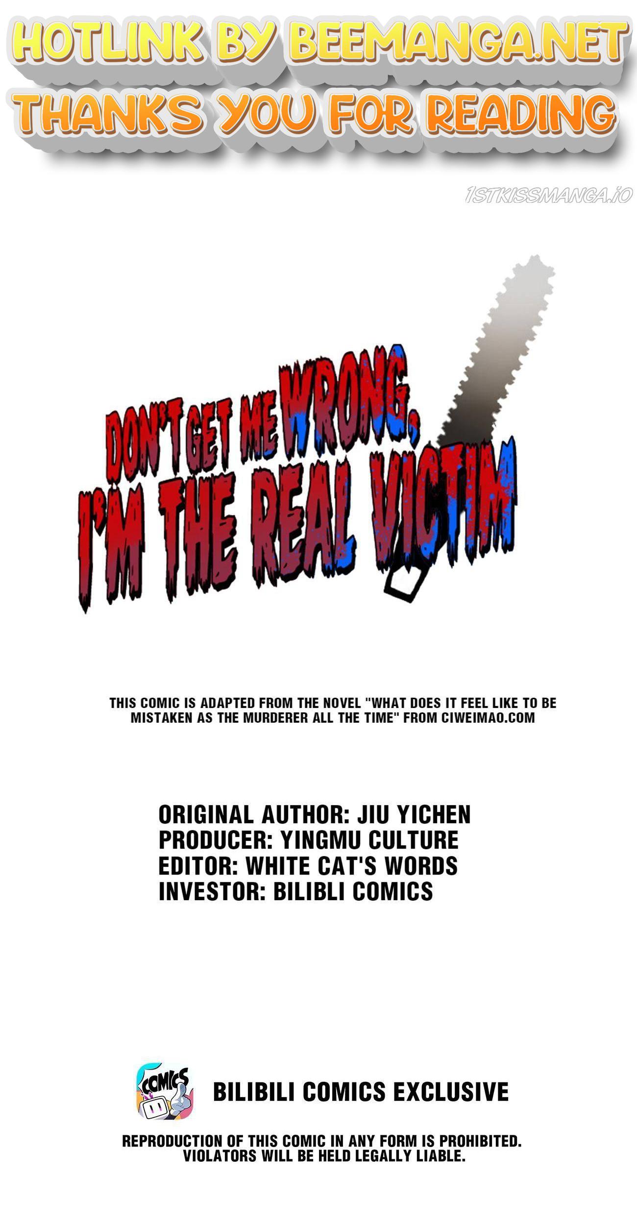 Don’t Get Me Wrong, I’m The Real Victim! Chapter 33 - page 1