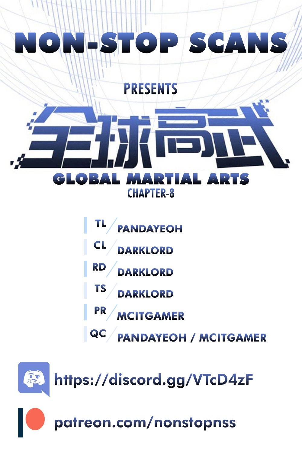 Global Martial Arts chapter 8 - page 1