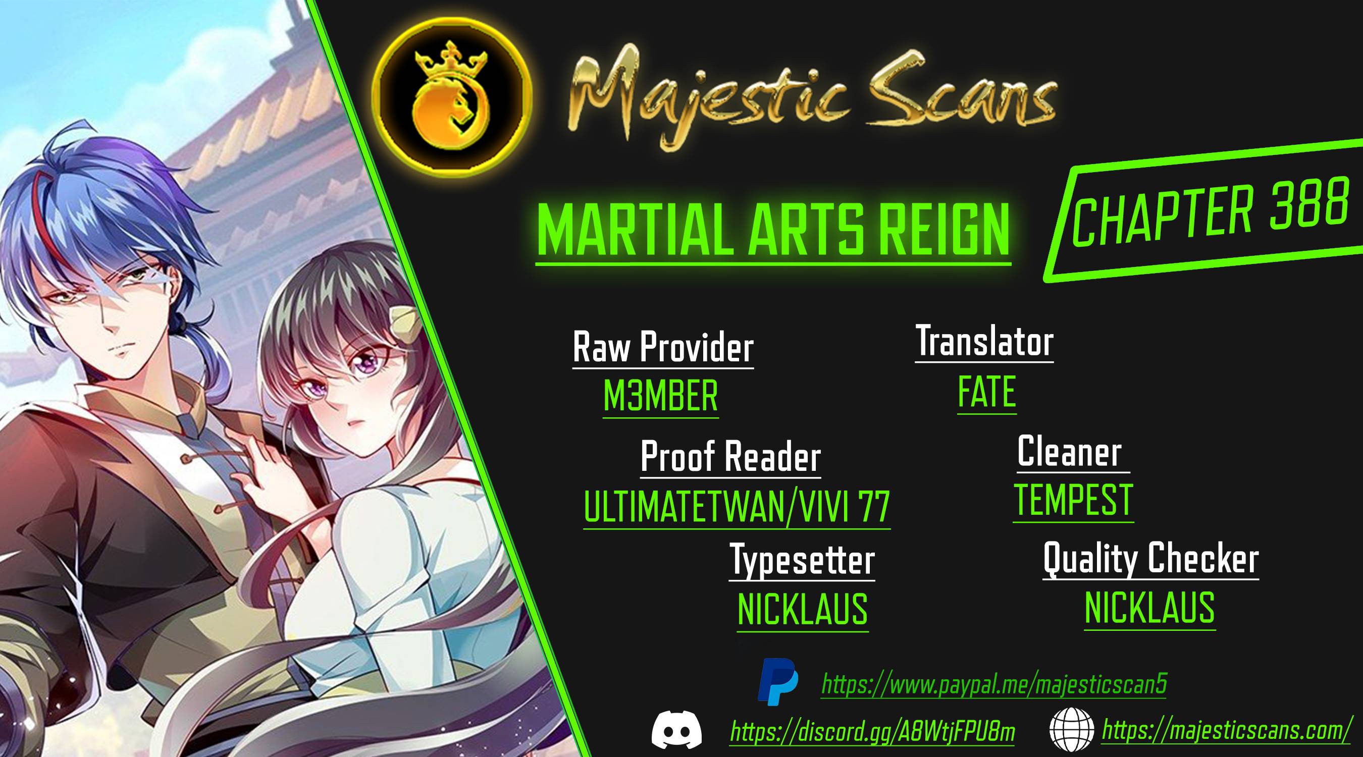 Martial Arts Reigns Chapter 388 - page 1