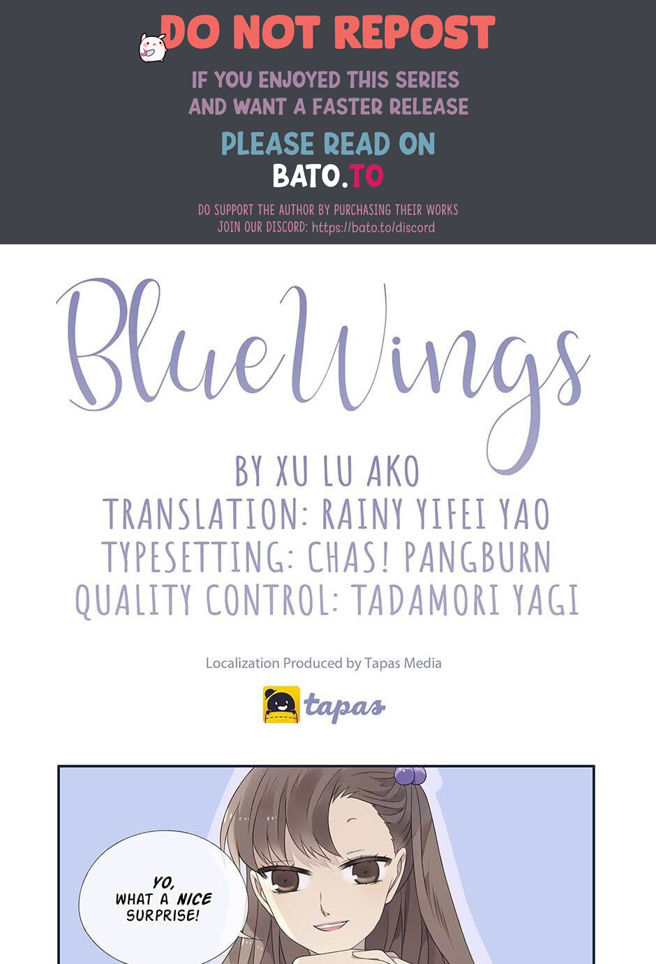 Blue Wings chapter 379 - page 1