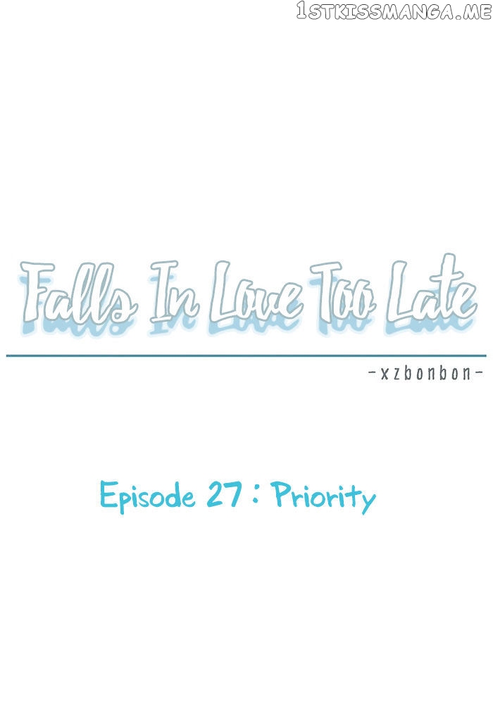 Falls In Love Too Late chapter 27 - page 20