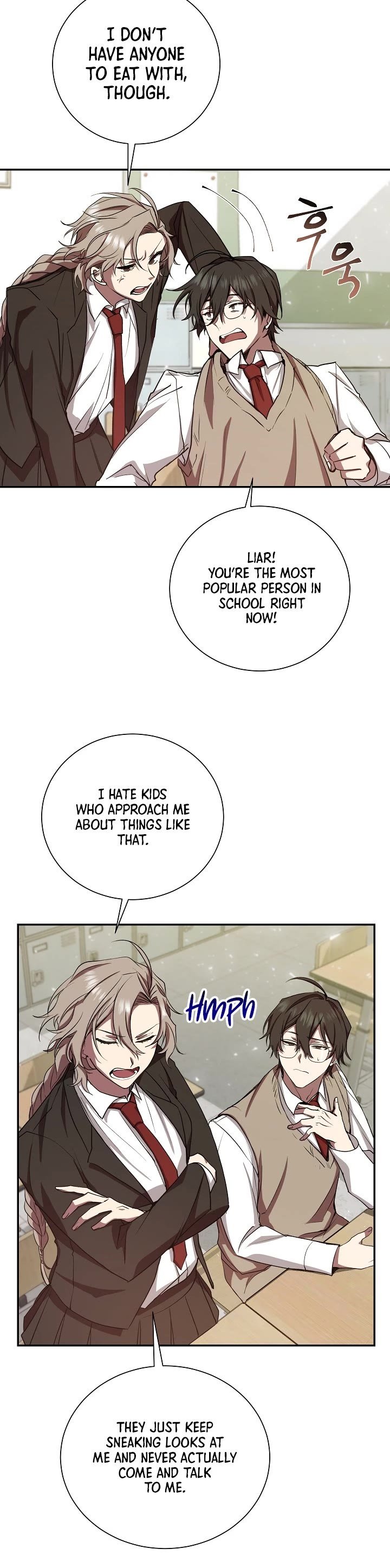 My School Life Pretending To Be a Worthless Person chapter 10 - page 8