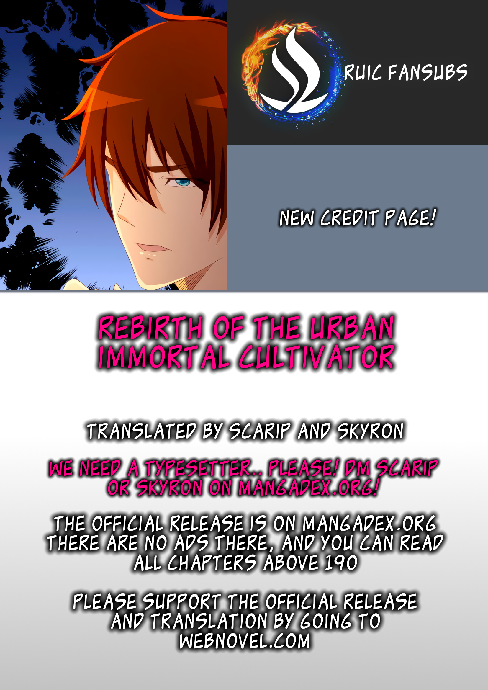 Rebirth Of The Urban Immortal Cultivator chapter 207 - page 1