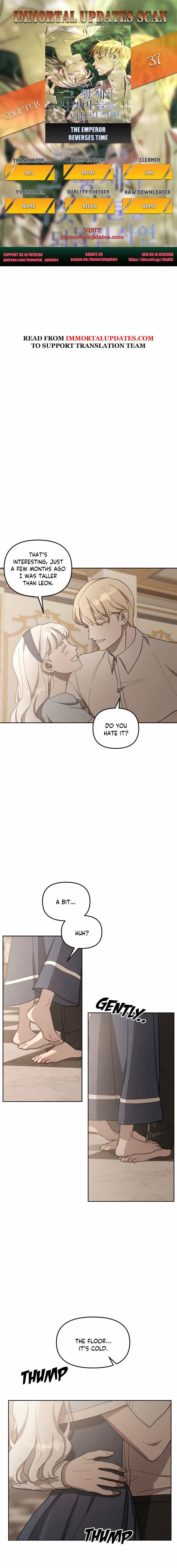 The Emperor Reverses Time chapter 37 - page 1