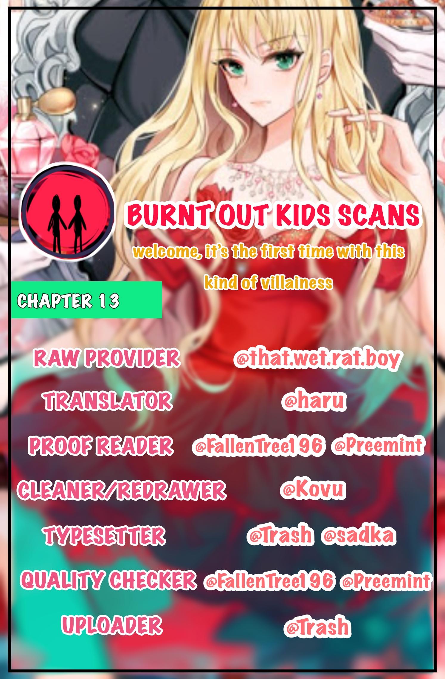 Welcome, It’s the First Time With This Kind of Villainess chapter 13 - page 1
