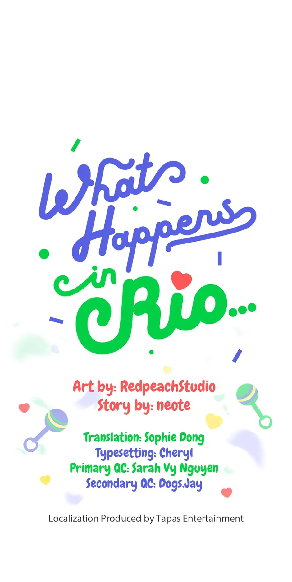 What Happens in Rio… Chapter 41 - page 1