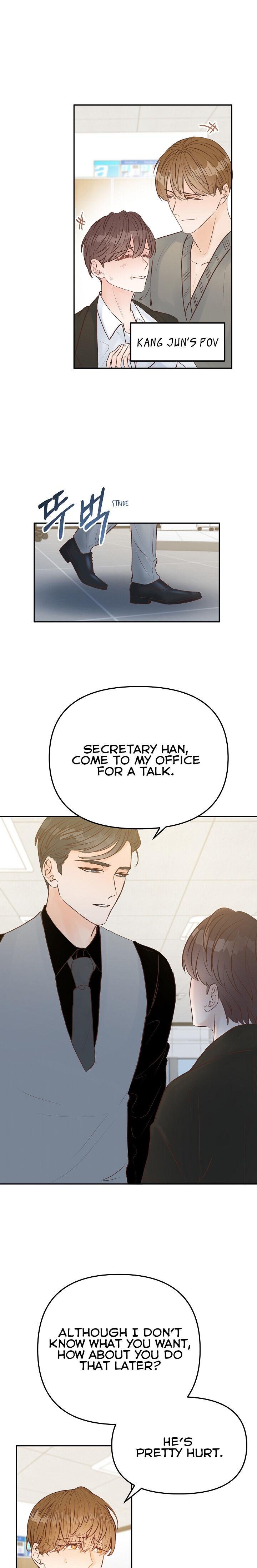 Disguised As A Male Secretary chapter 13 - page 17