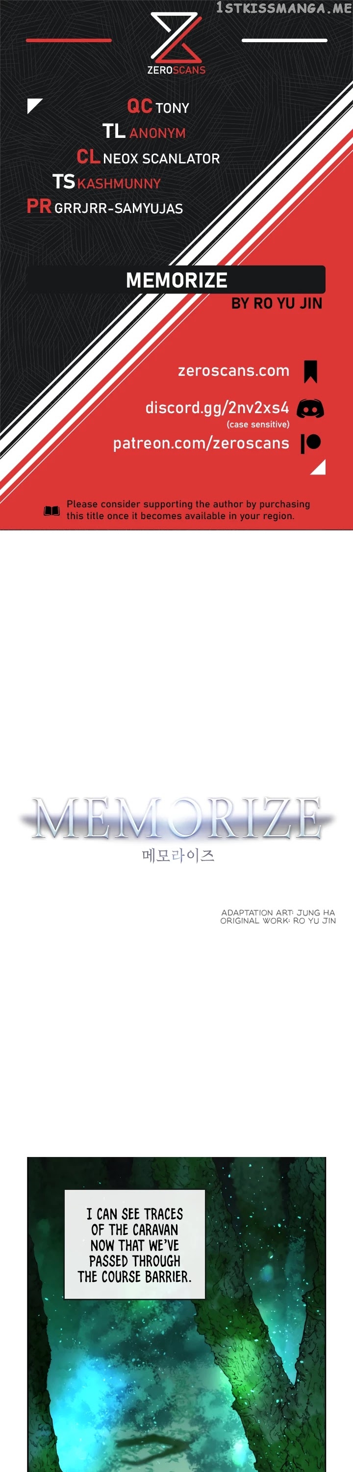 MEMORIZE - Manga chapter 26 - page 1