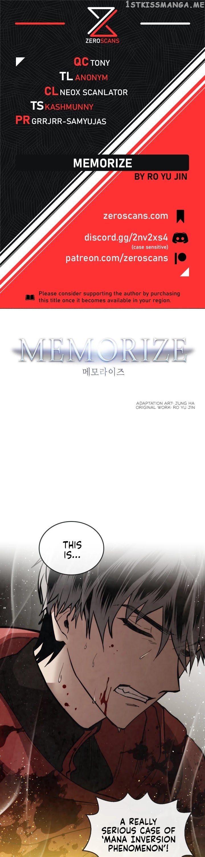 MEMORIZE - Manga chapter 25 - page 1