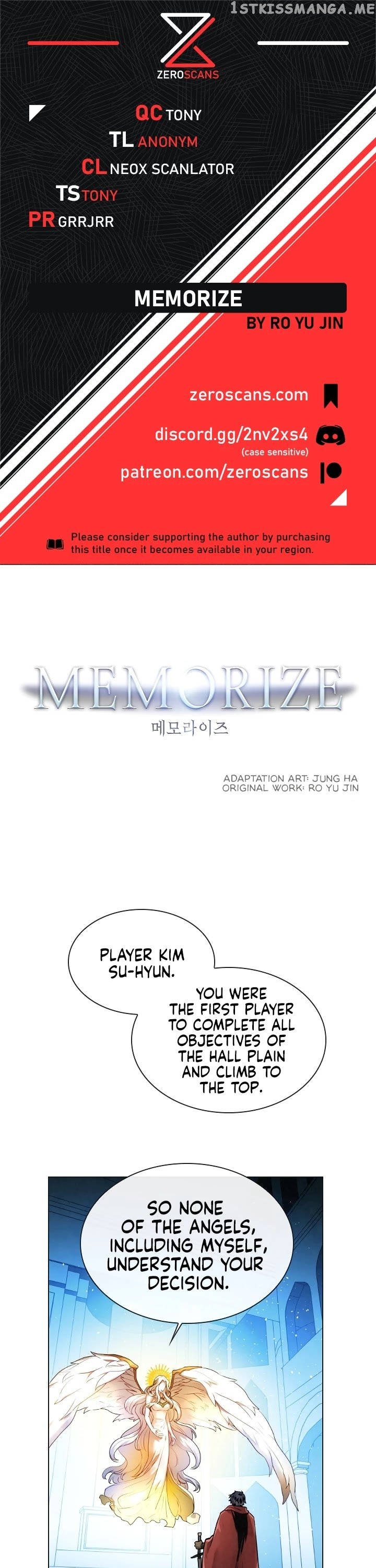 MEMORIZE - Manga chapter 2 - page 1