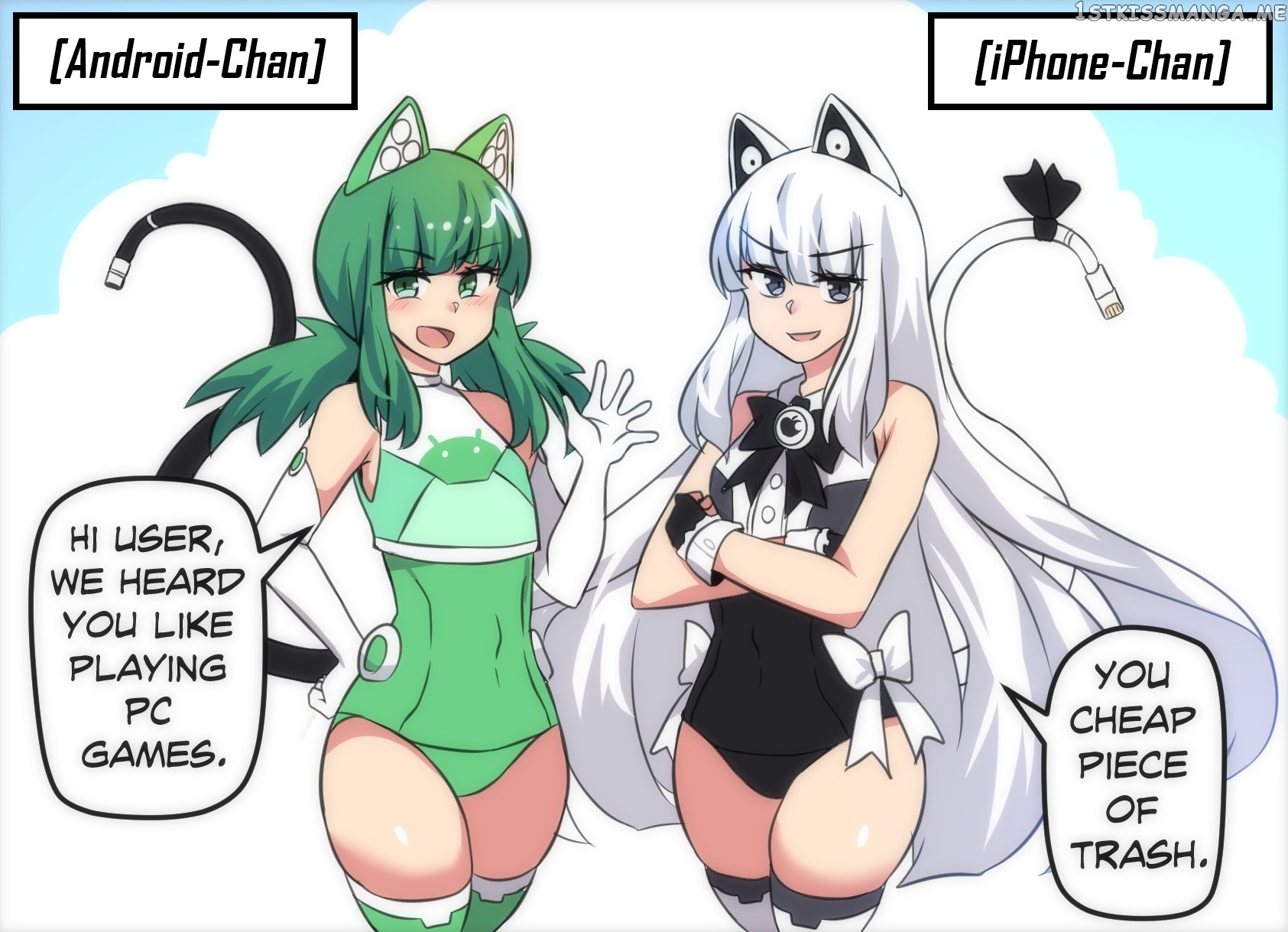 Meme Girls chapter 42 - page 1