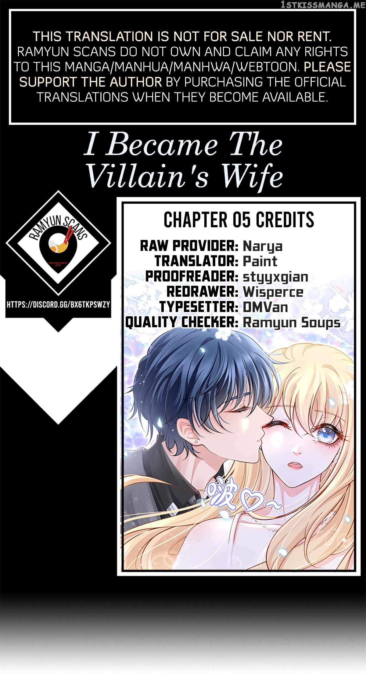 I Became The Villain’s Wife chapter 5 - page 1