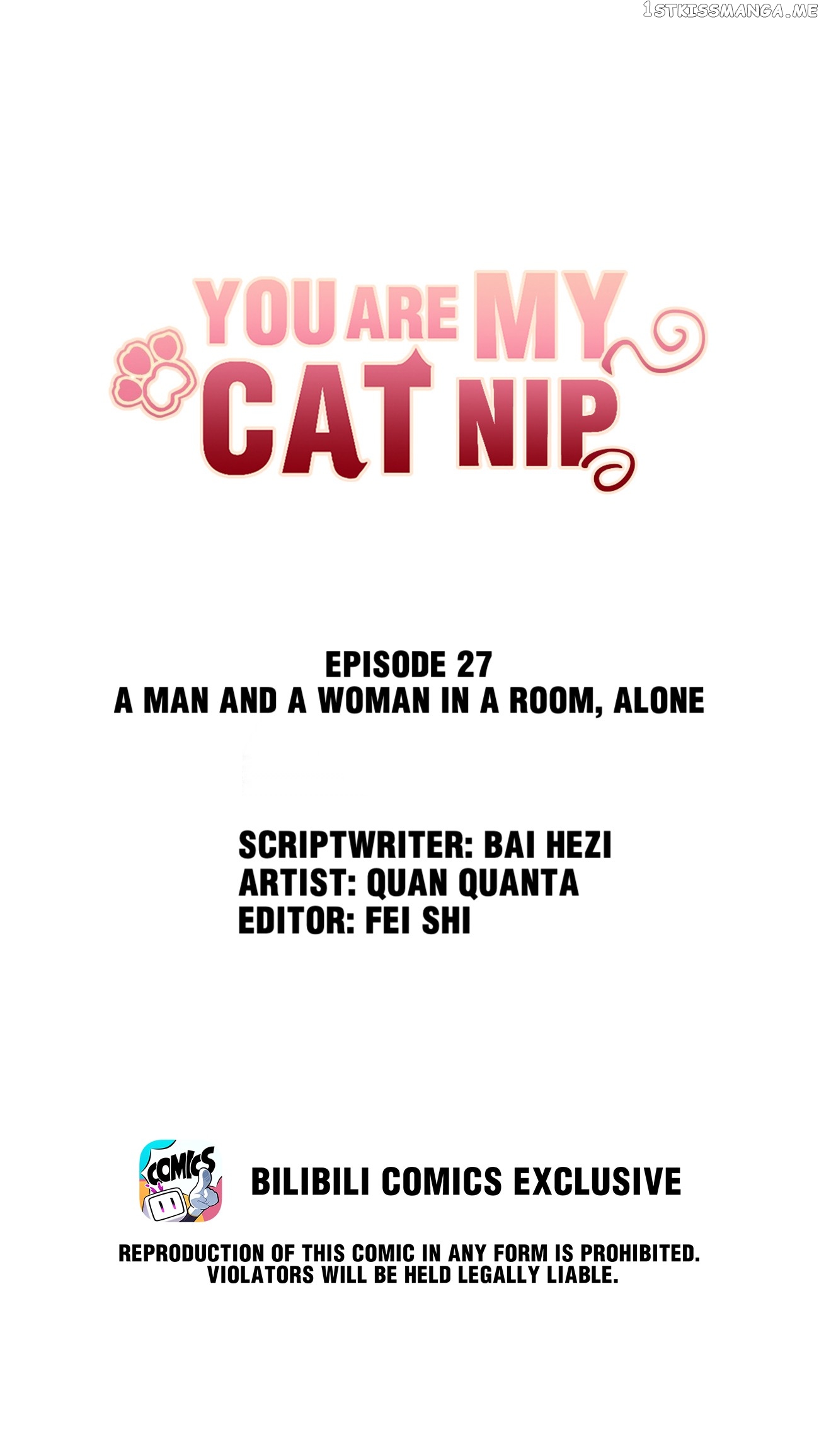 You Are My Catnip chapter 27 - page 1