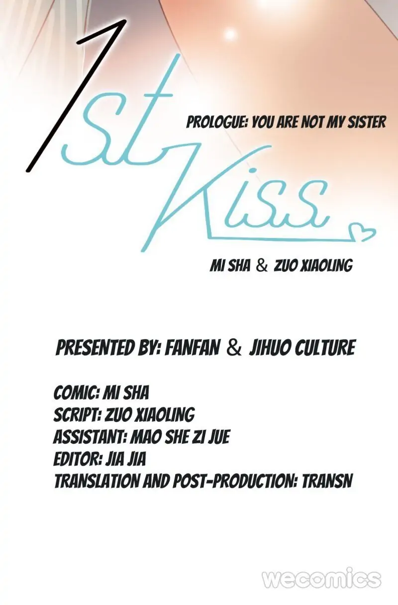 1st Kiss – I Don’t Want To Consider You As Sister Anymore Chapter 1 - page 2