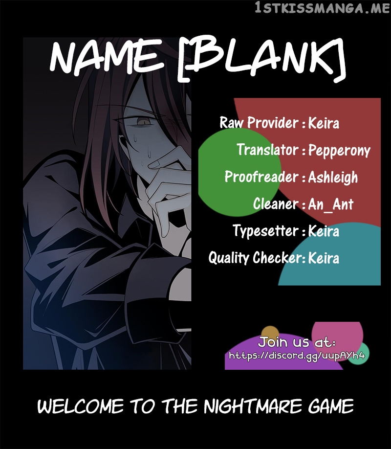 Welcome to the Nightmare Game chapter 14 - page 1