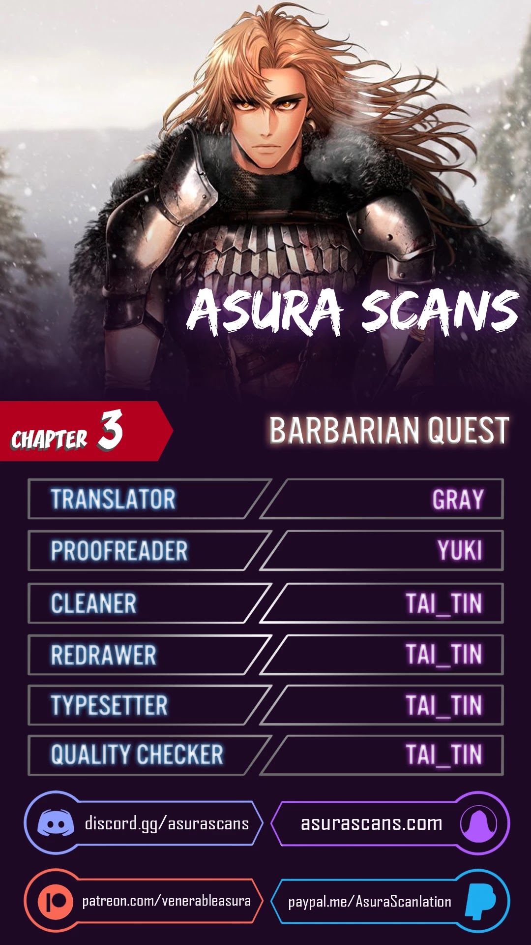 Barbarian Quest chapter 3 - page 1