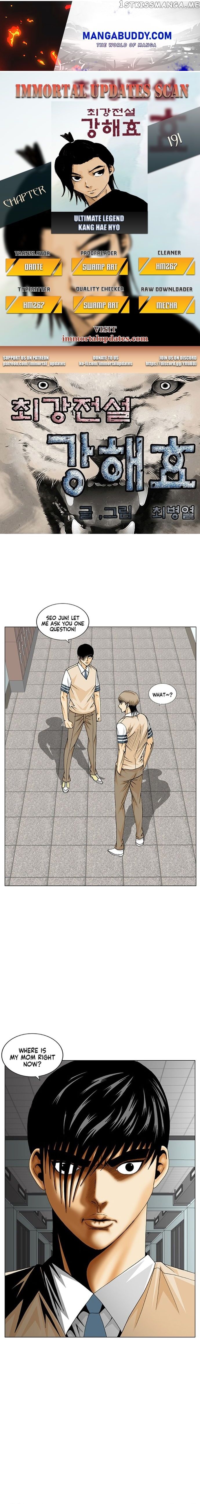 Ultimate Legend: Kang Hae Hyo chapter 191 - page 1