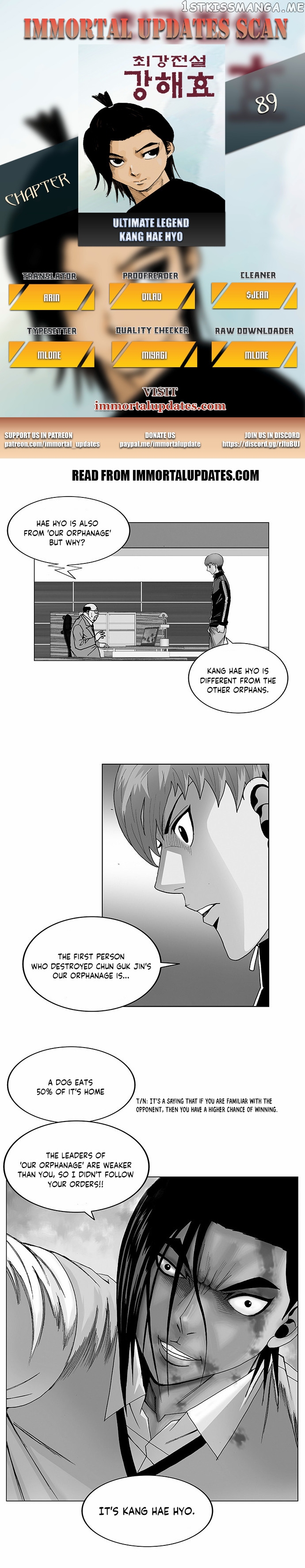 Ultimate Legend: Kang Hae Hyo chapter 89 - page 1