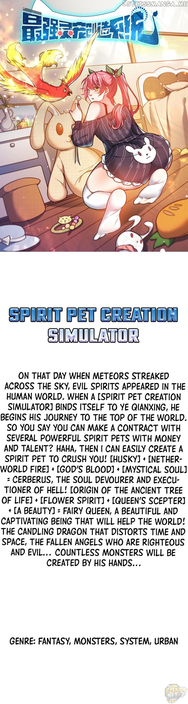 Spirit Pet Creation Simulator Chapter 0 - page 1