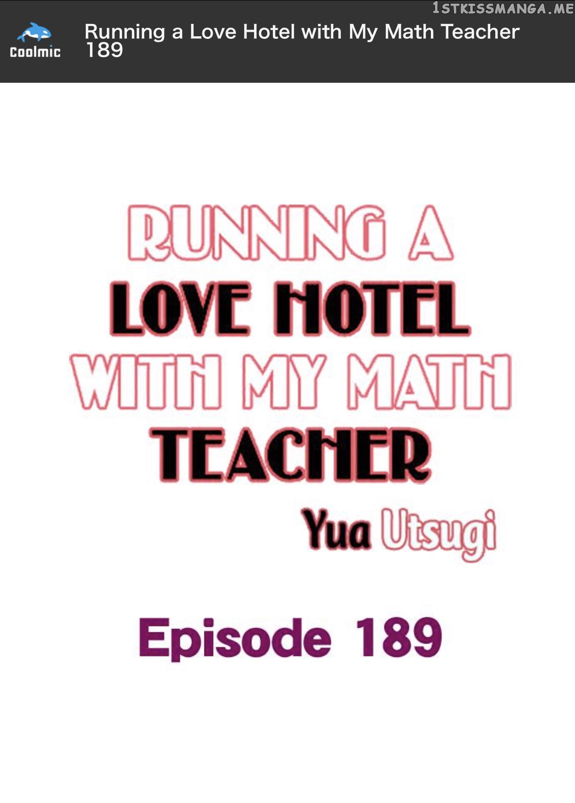 Running A Love Hotel With My Math Teacher chapter 189 - page 2