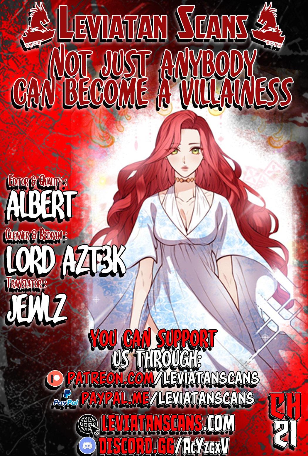 Anyone Can Become a Villainess chapter 21 - page 1