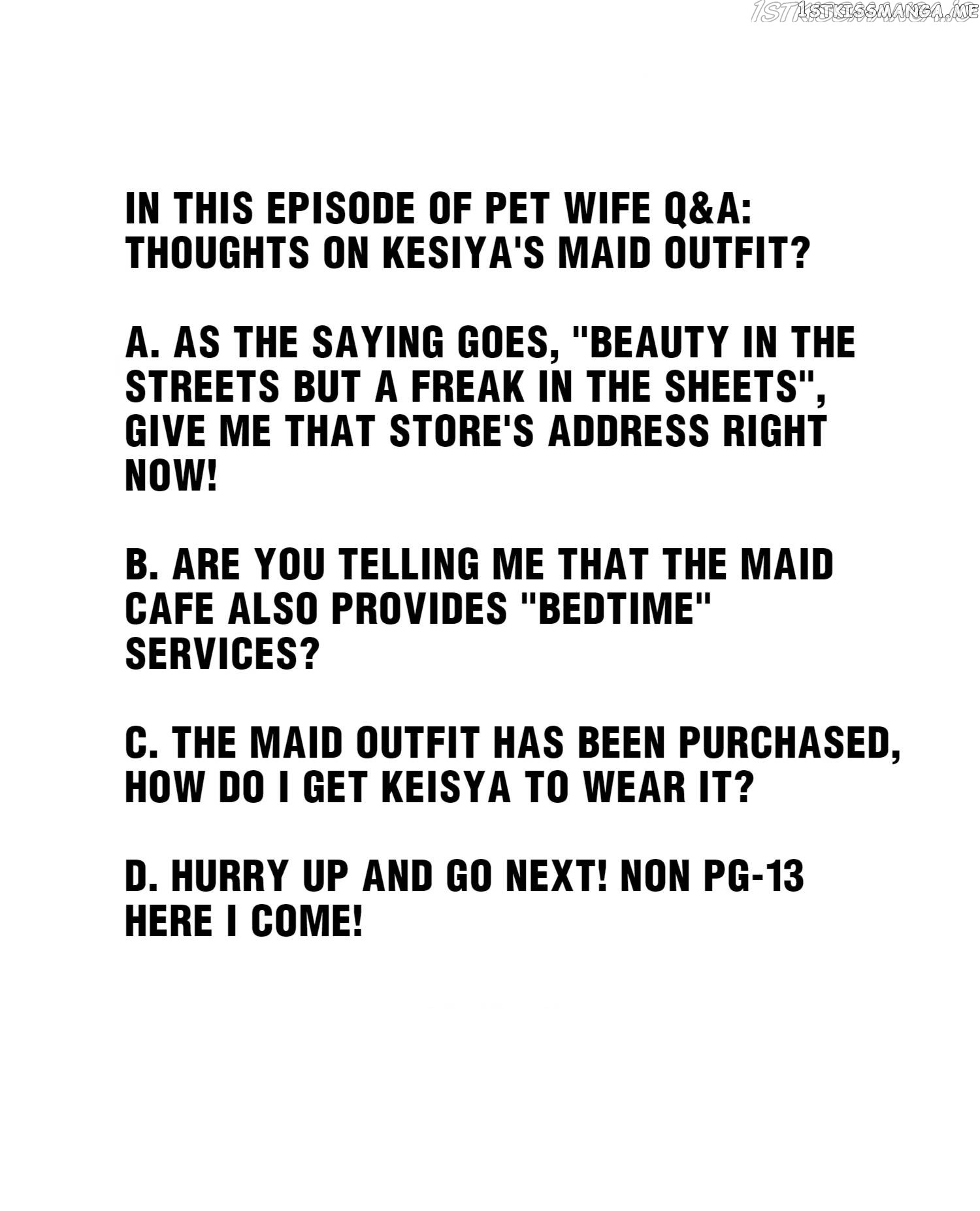 How To Properly Care For Your Pet Wife chapter 80 - page 50