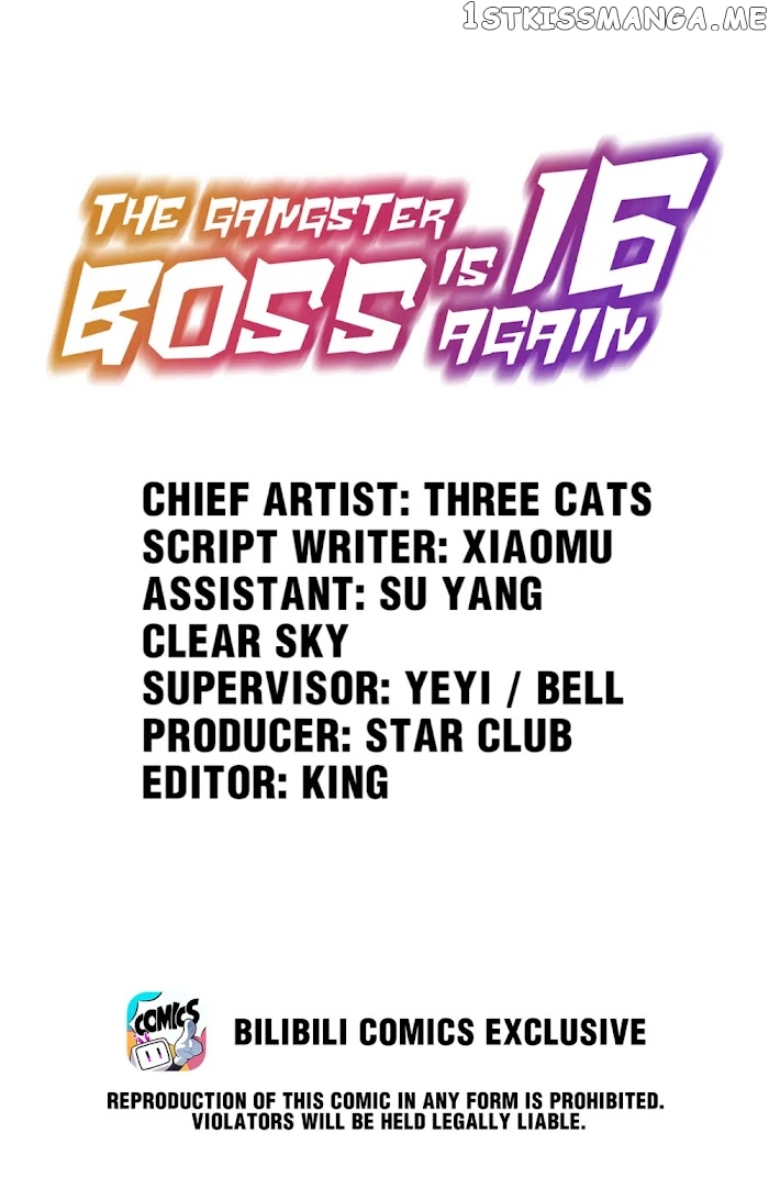 The Gangster Boss Is 16 Again Chapter 180 - page 1