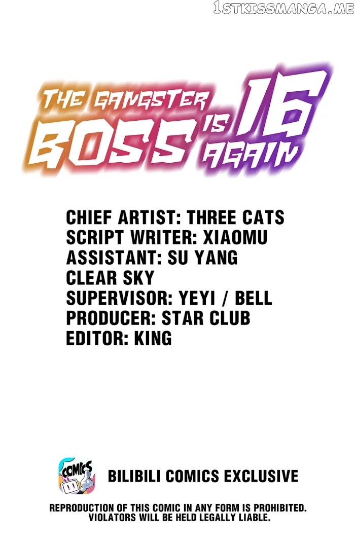 The Gangster Boss Is 16 Again Chapter 179 - page 1