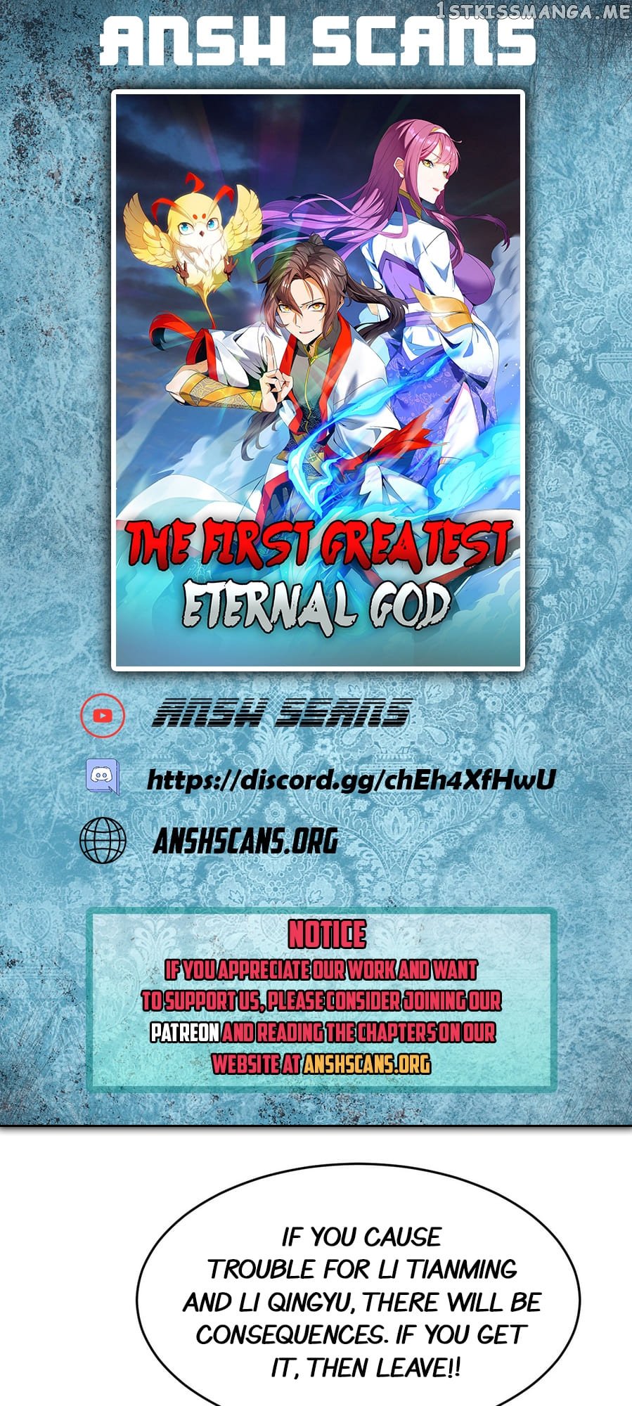 Eternal First God chapter 97 - page 1