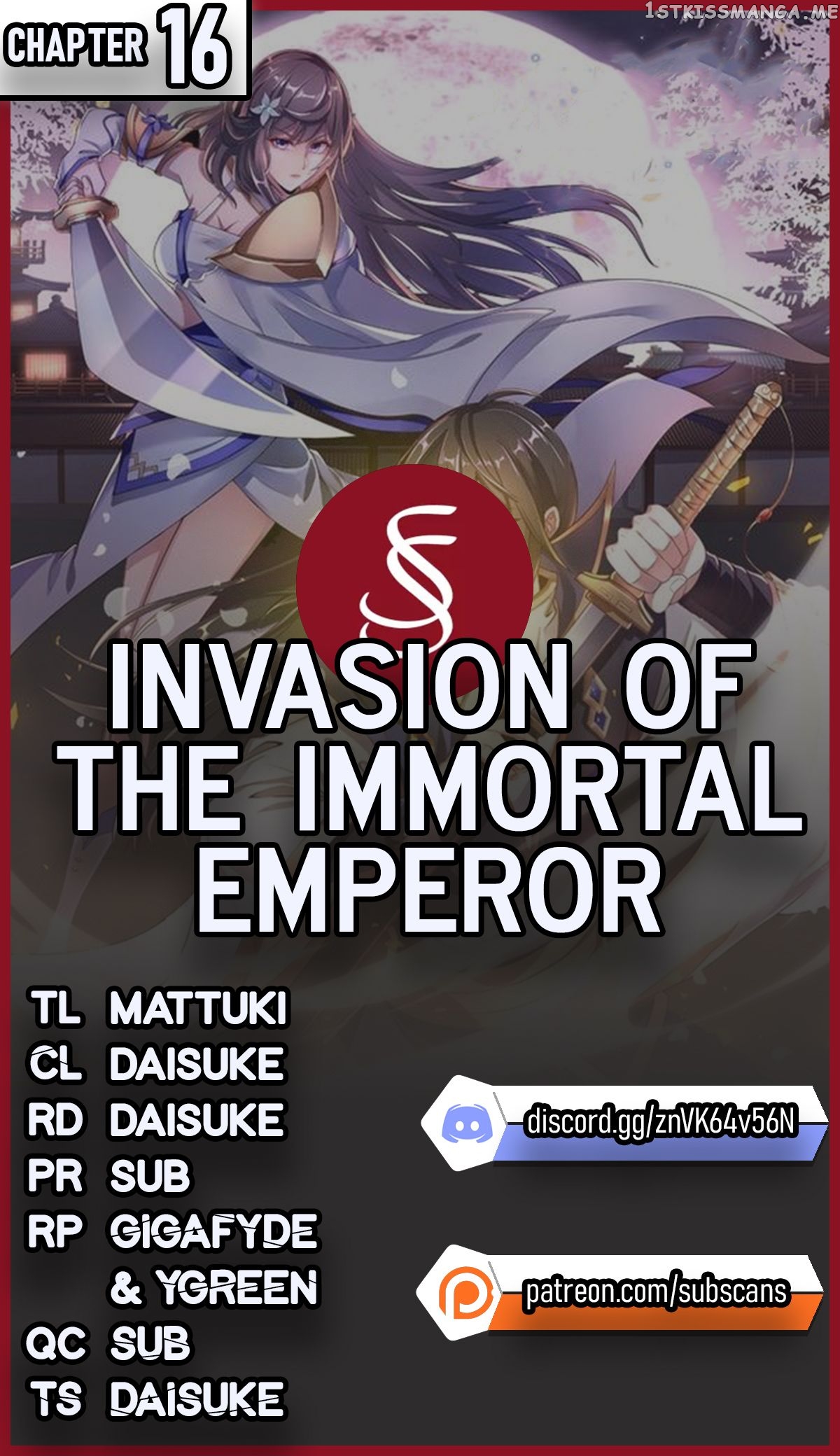 Invasion Of The Immortal Emperor chapter 16 - page 1