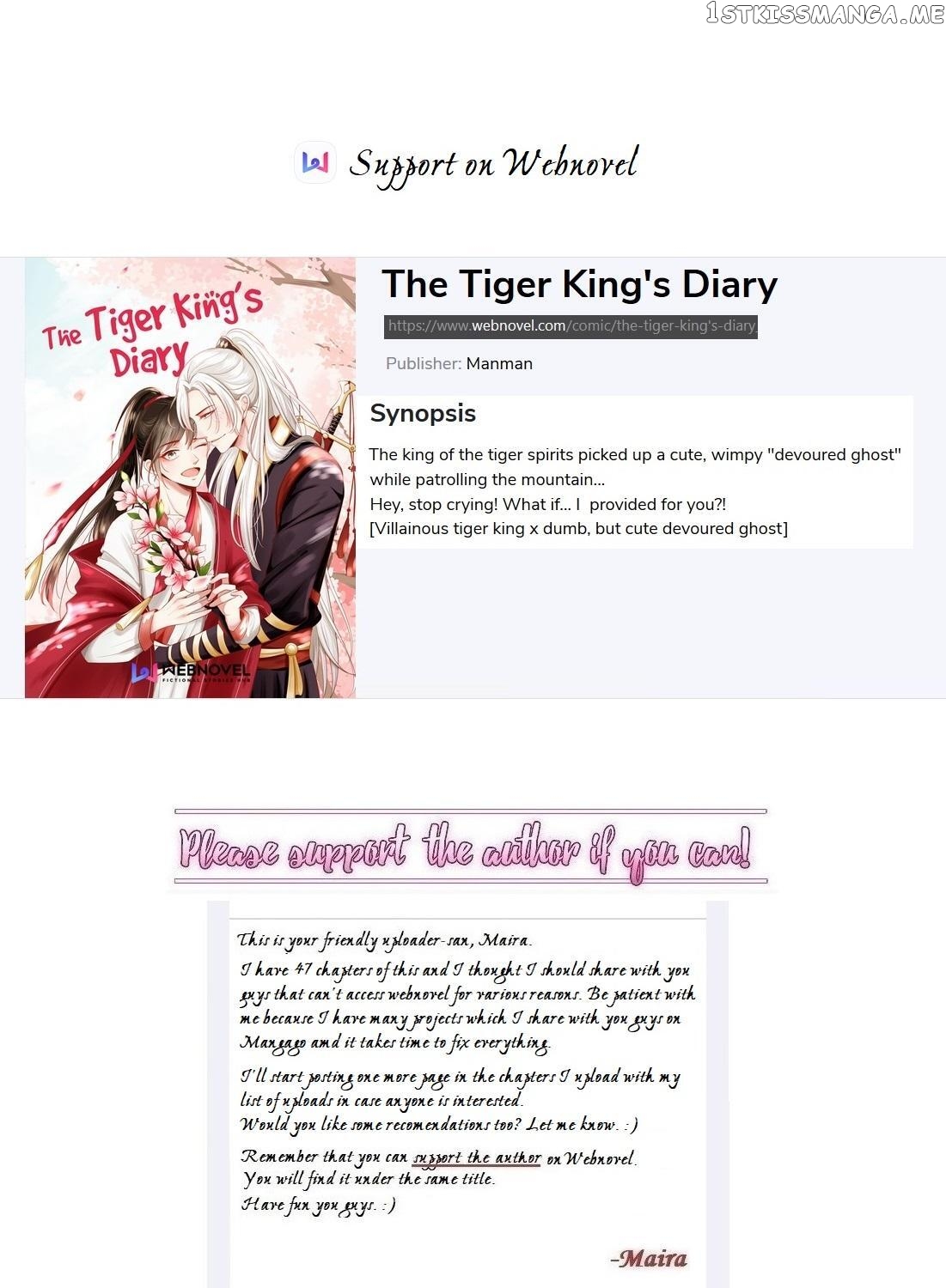 The Tiger King’s Diary chapter 18 - page 1