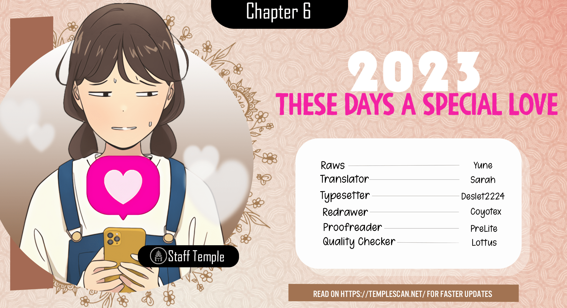 2023 These Days A Special Love Chapter 6 - page 1