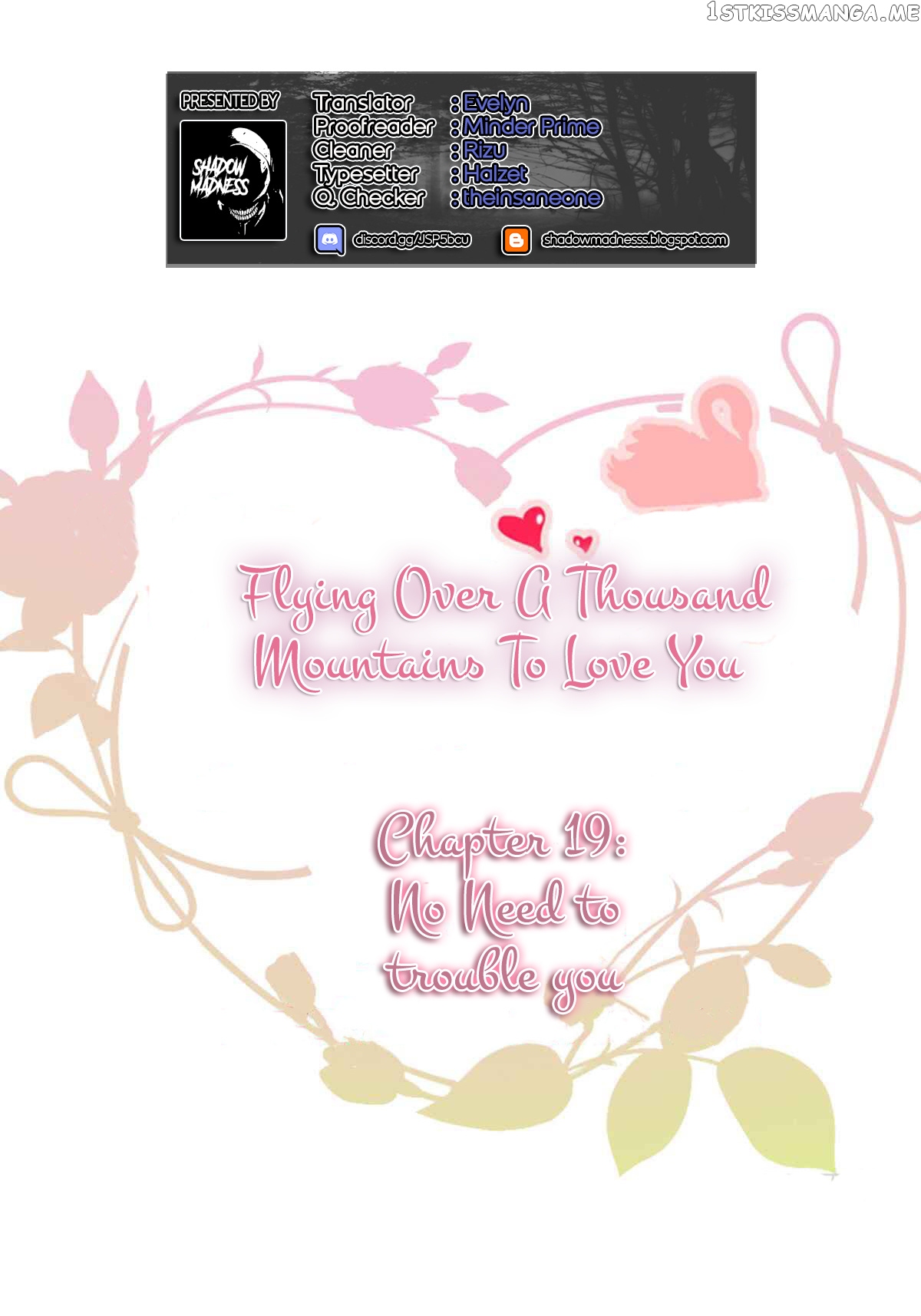 Flying Over a Thousand Mountains to Love You chapter 19 - page 1