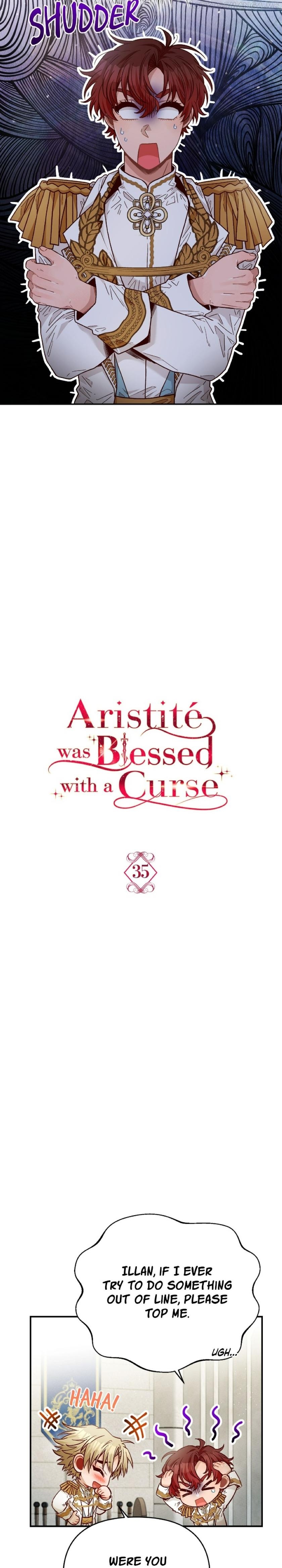 Aristité was Blessed with a Curse Chapter 35 - page 9