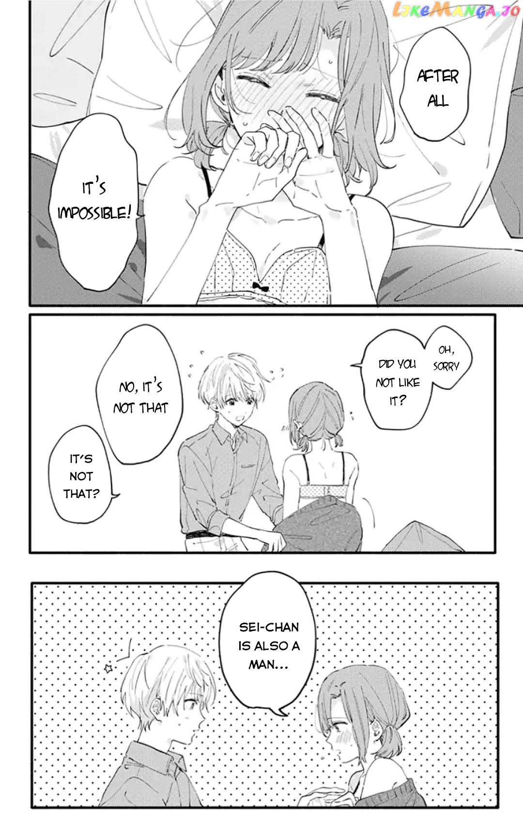 Sei-chan, Your Love Is Too Much! chapter 7 - page 8