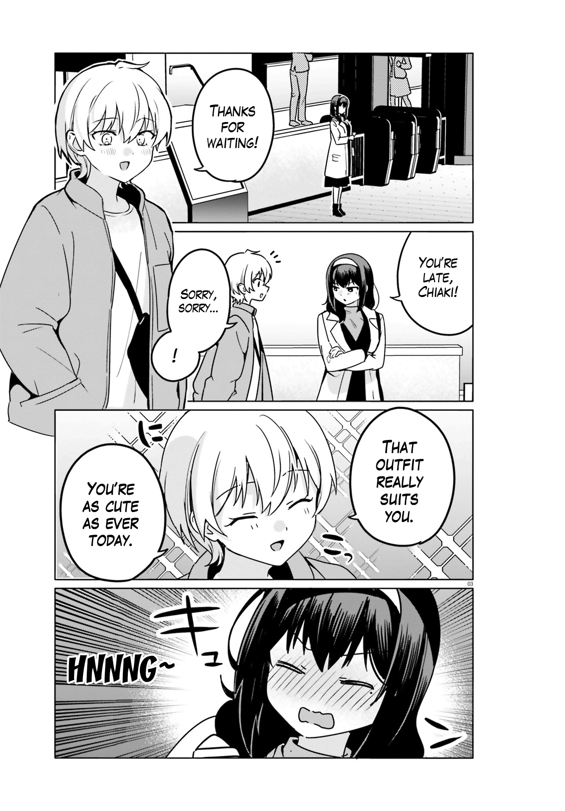 Sekai de Ichiban Oppai ga Suki! chapter 65 - page 3