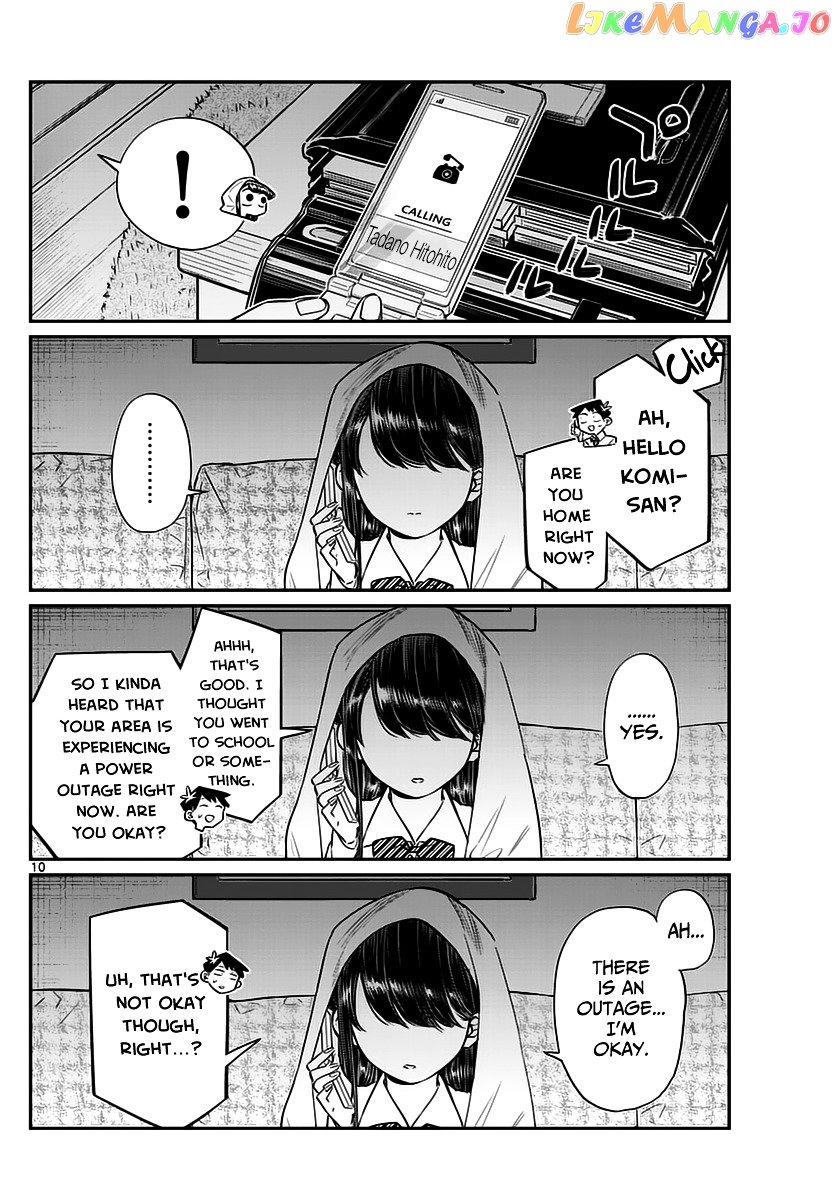 Komi-san wa Komyushou Desu chapter 59 - page 10