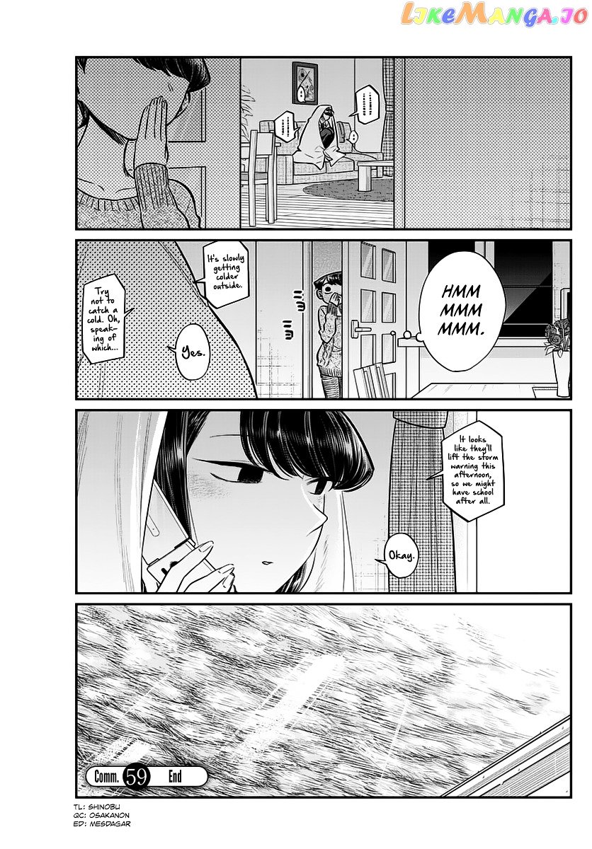 Komi-san wa Komyushou Desu chapter 59 - page 13