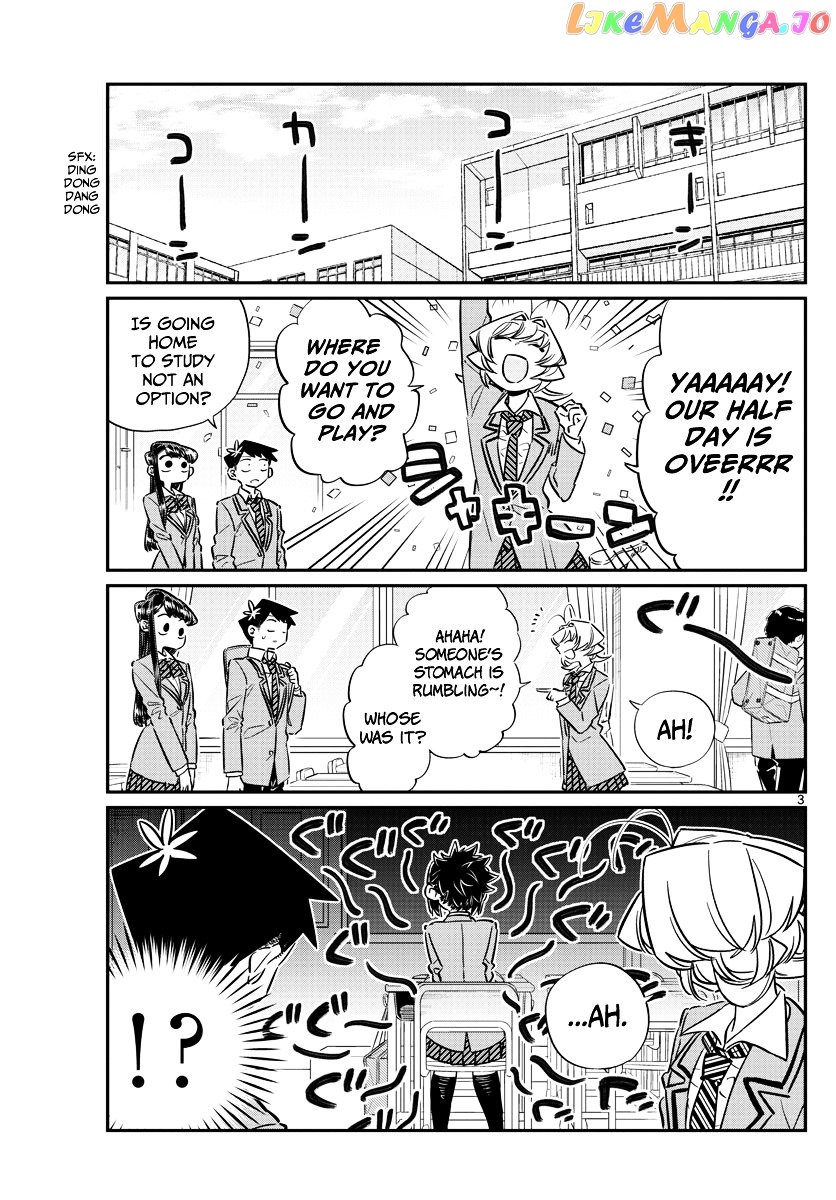 Komi-san wa Komyushou Desu chapter 61 - page 3