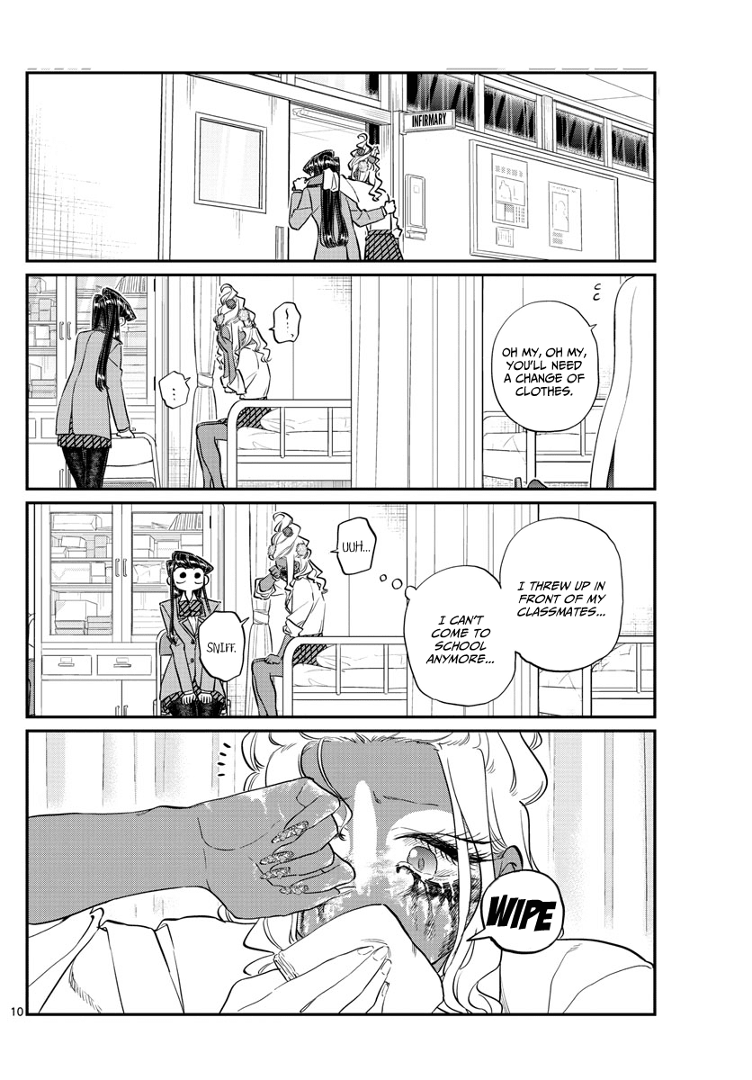 Komi-san wa Komyushou Desu chapter 132 - page 10