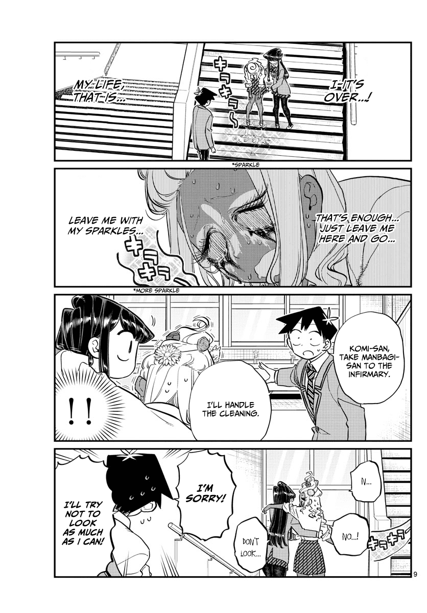 Komi-san wa Komyushou Desu chapter 132 - page 9