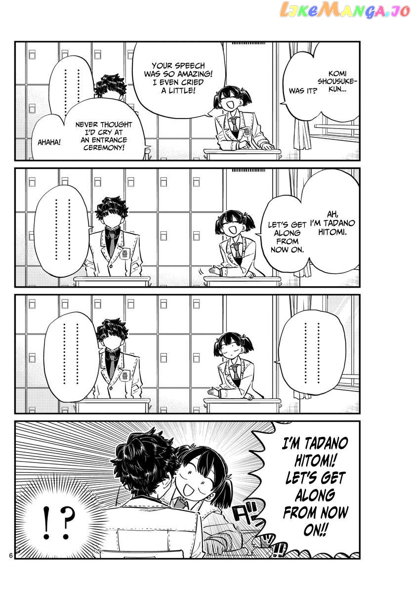 Komi-san wa Komyushou Desu chapter 133 - page 6